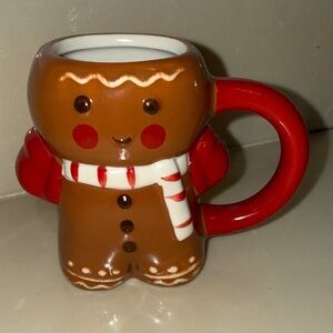 Wondershop Gingerbread Mug with Red Handle